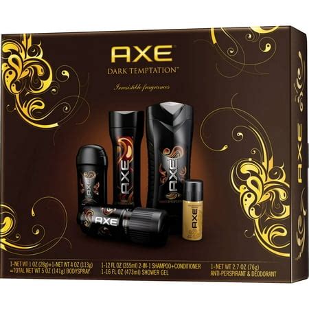 axe dark temptation gift set.